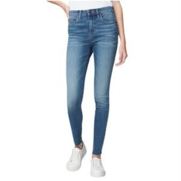 Blank NYC Second Skin Skinny Jeans Raw Hem - Picture 6 of 6